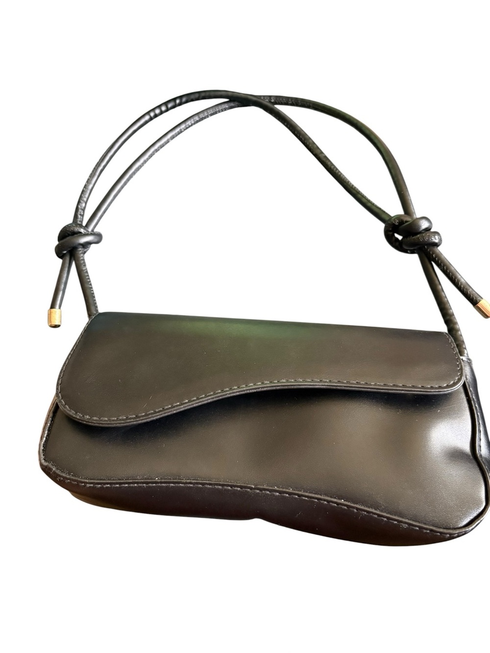 Black shoulder bag